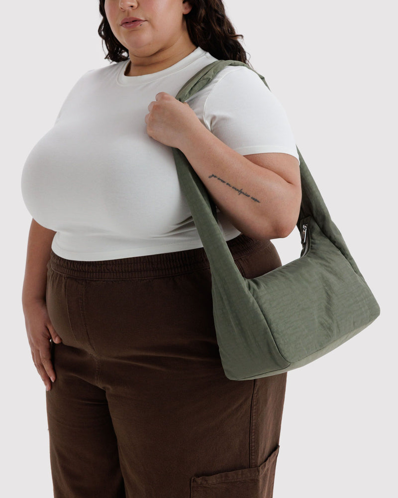 BAGGU Wholesale  Nylon Meringue Bag - Caper