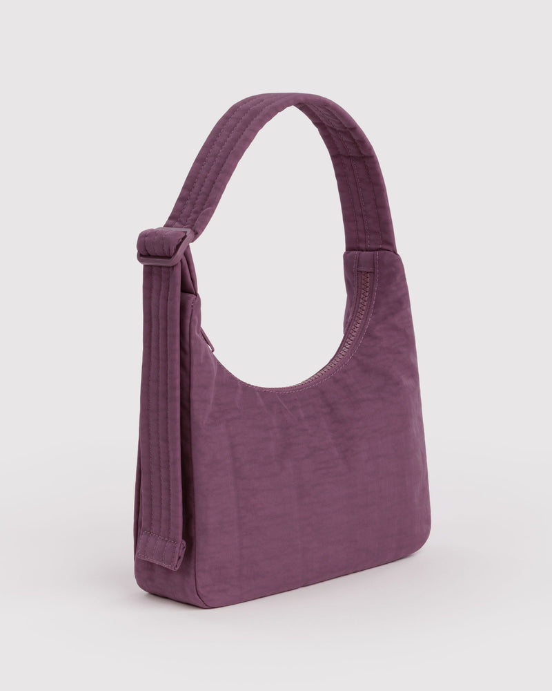 BAGGU Wholesale  Mini Nylon Shoulder Bag - Wild Plum
