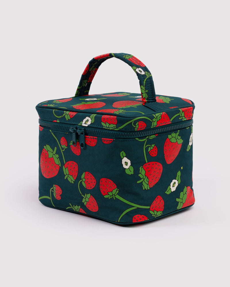 BAGGU Wholesale  Large Cosmetic Case - Strawberry Blossom