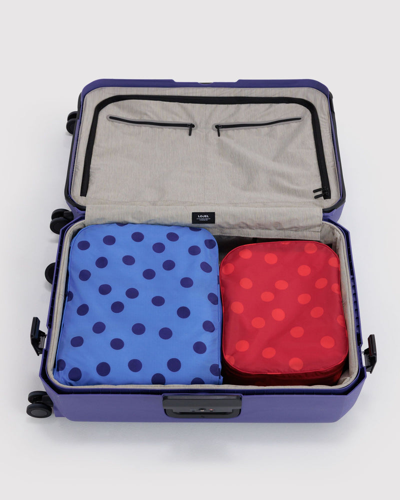 BAGGU Wholesale  Large Packing Cube Set - Polka Dot Mix
