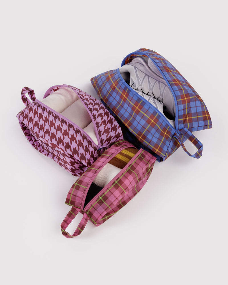 BAGGU Wholesale  3D Zip Set - Check Mix