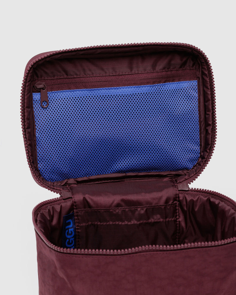 BAGGU Wholesale  Large Cosmetic Case - Mahogany