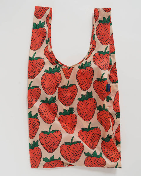 BAGGU Wholesale Reusable Bags Big Baggu - Strawberry