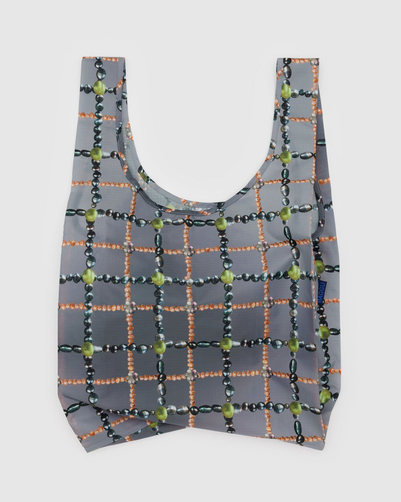 BAGGU Wholesale  Standard Baggu - Beaded Plaid
