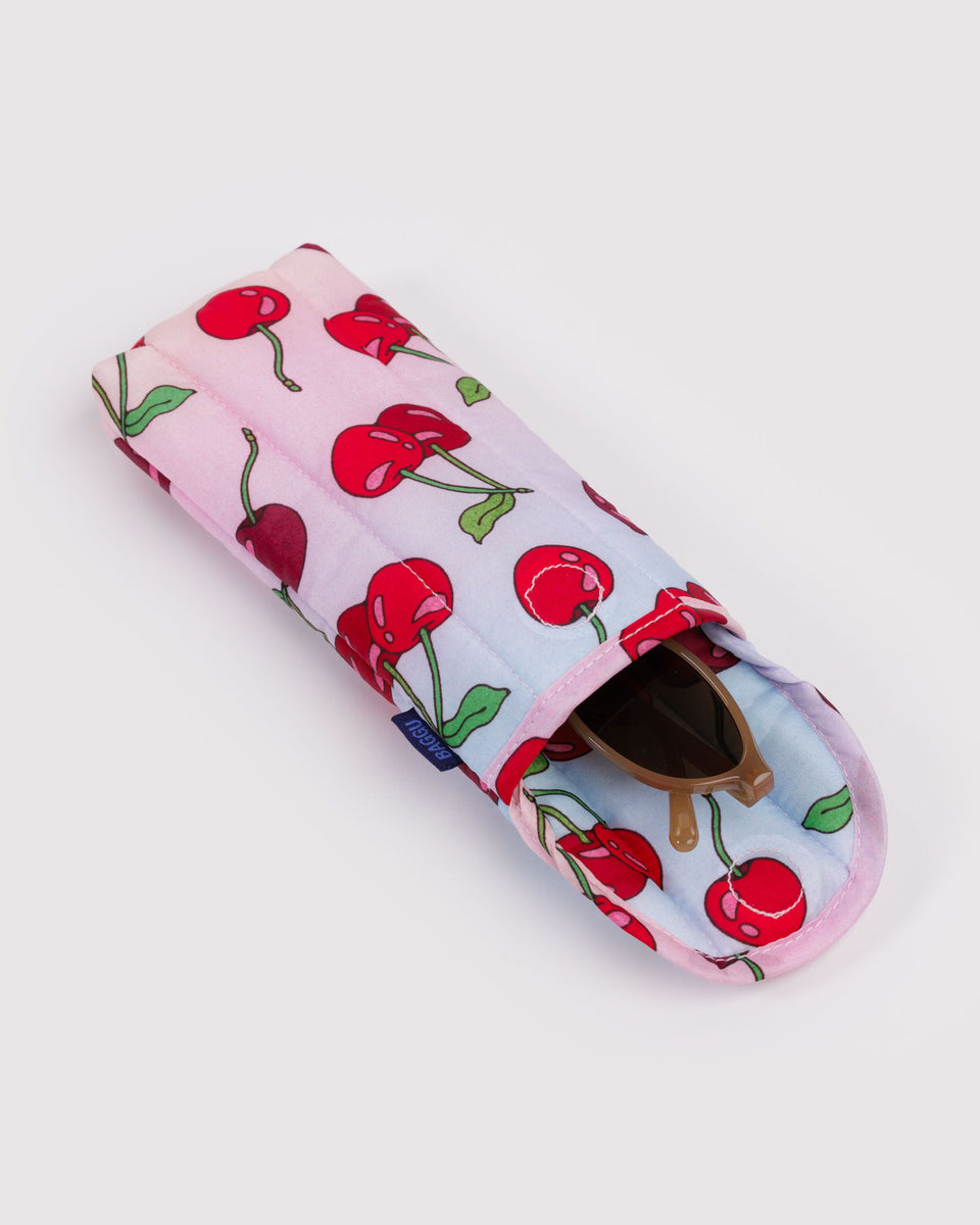 BAGGU Wholesale Cases & Sleeves Puffy Glasses Sleeve - Cherries