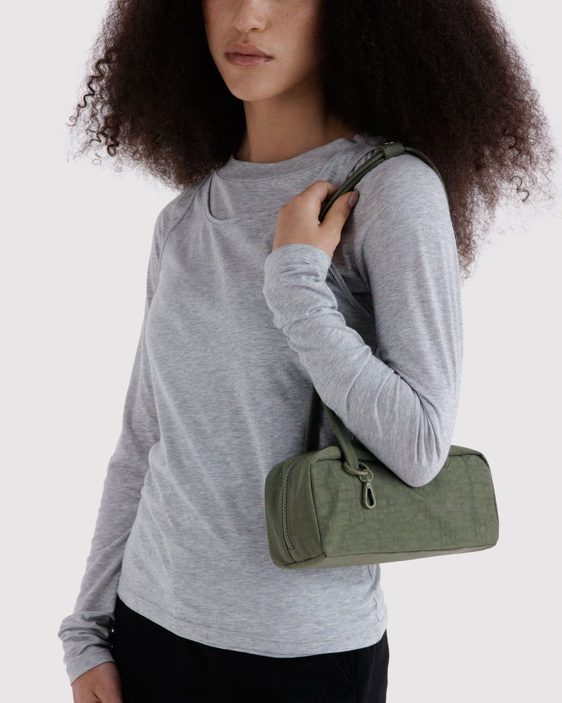 BAGGU Wholesale  Small Nylon Bowler Bag - Caper