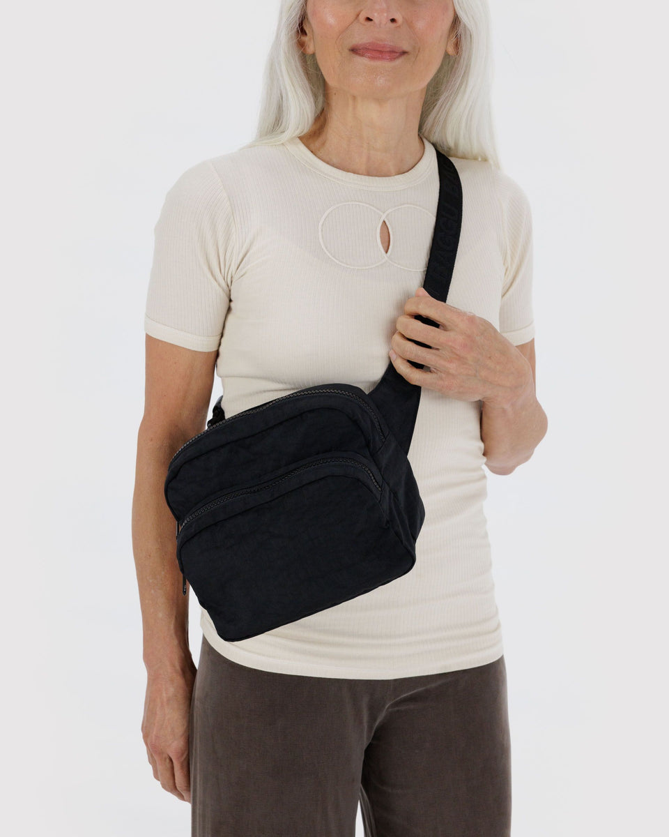 BAGGU Wholesale Cross Body Fanny Pack - Black