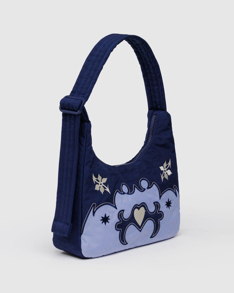 BAGGU Wholesale  Mini Nylon Shoulder Bag - Western Appliqué