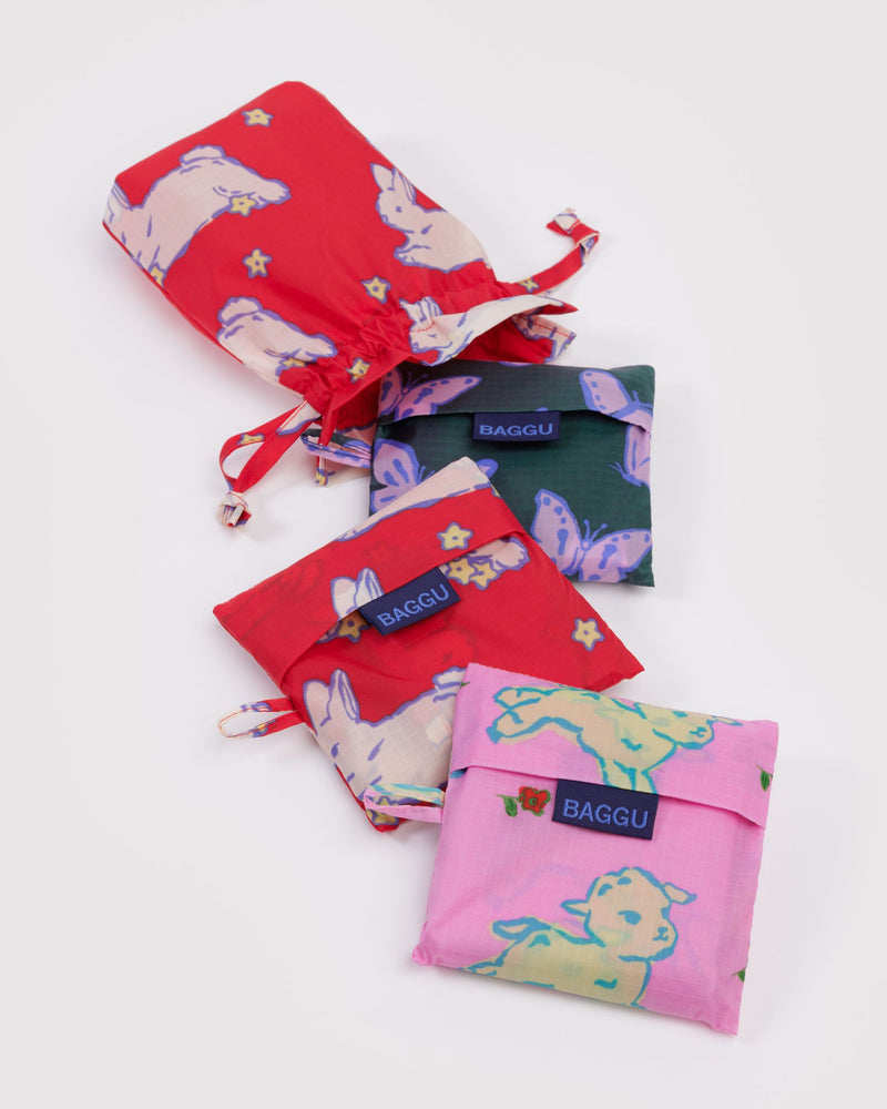 BAGGU Wholesale  Standard Baggu Set of 3 - Spring Animals