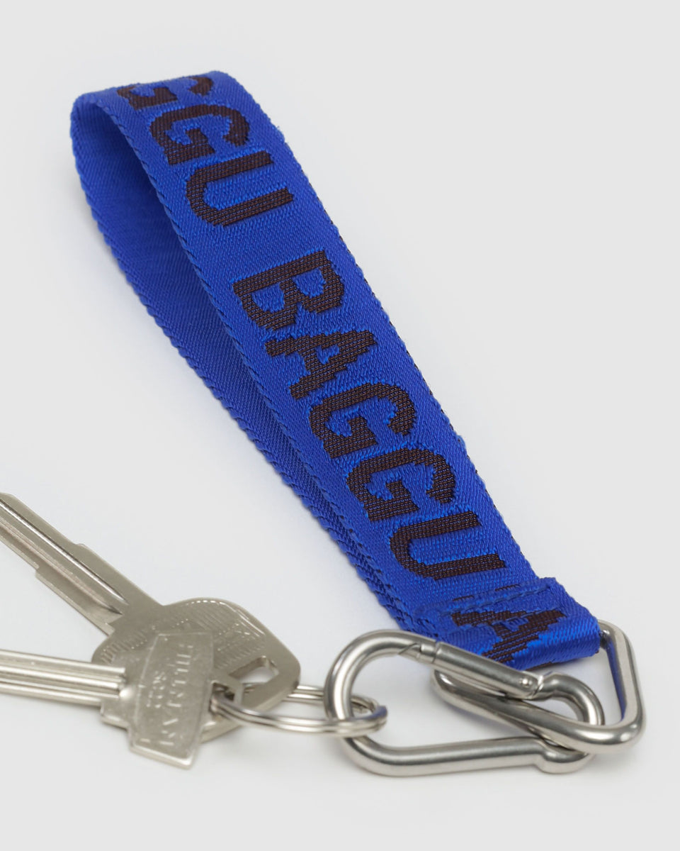 BAGGU Wholesale Cases & Sleeves Logo Keychain - Cobalt