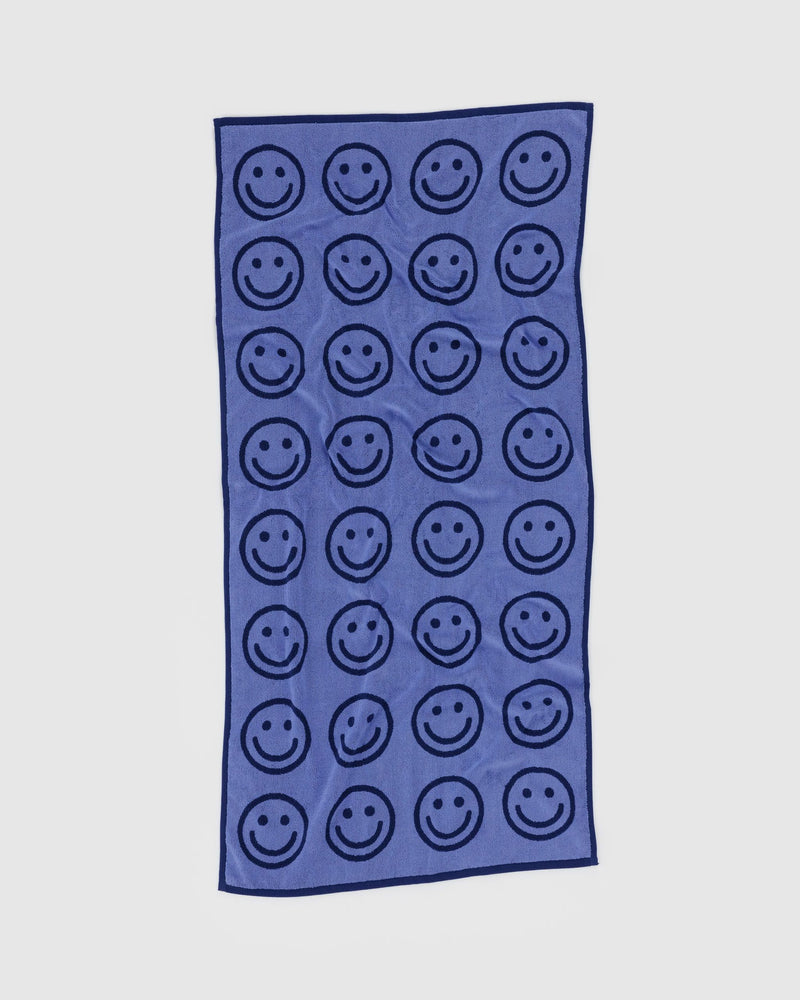 BAGGU Wholesale  Bath Towel - Happy Blue
