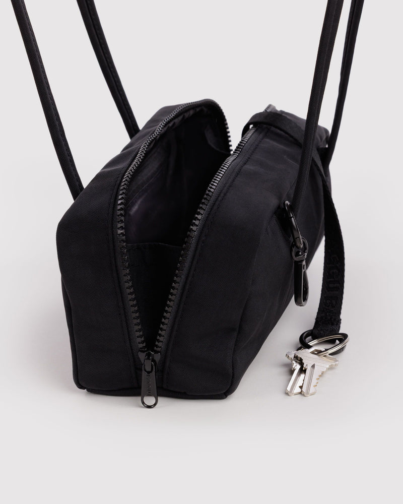 BAGGU Wholesale  Small Nylon Bowler Bag - Black