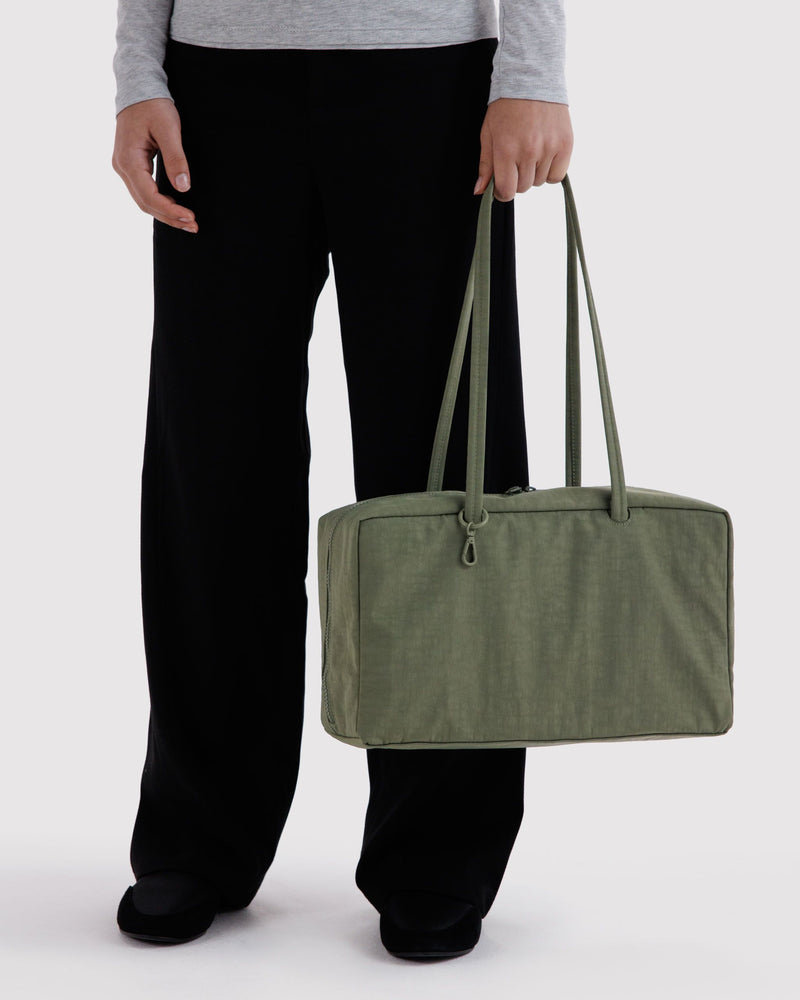 BAGGU Wholesale  Medium Nylon Bowler Bag - Caper