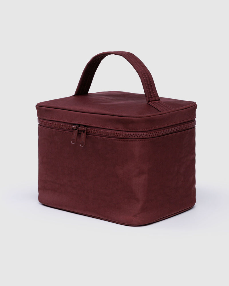 BAGGU Wholesale  Large Cosmetic Case - Mahogany