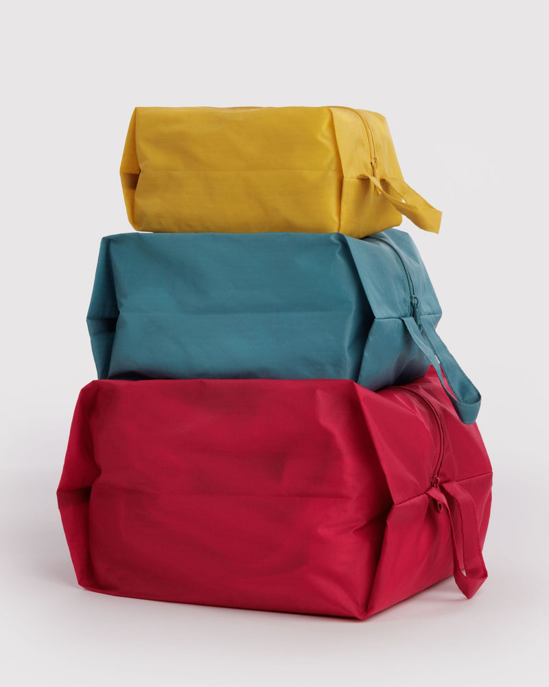 BAGGU Wholesale  3D Zip Set - Jewel Mix