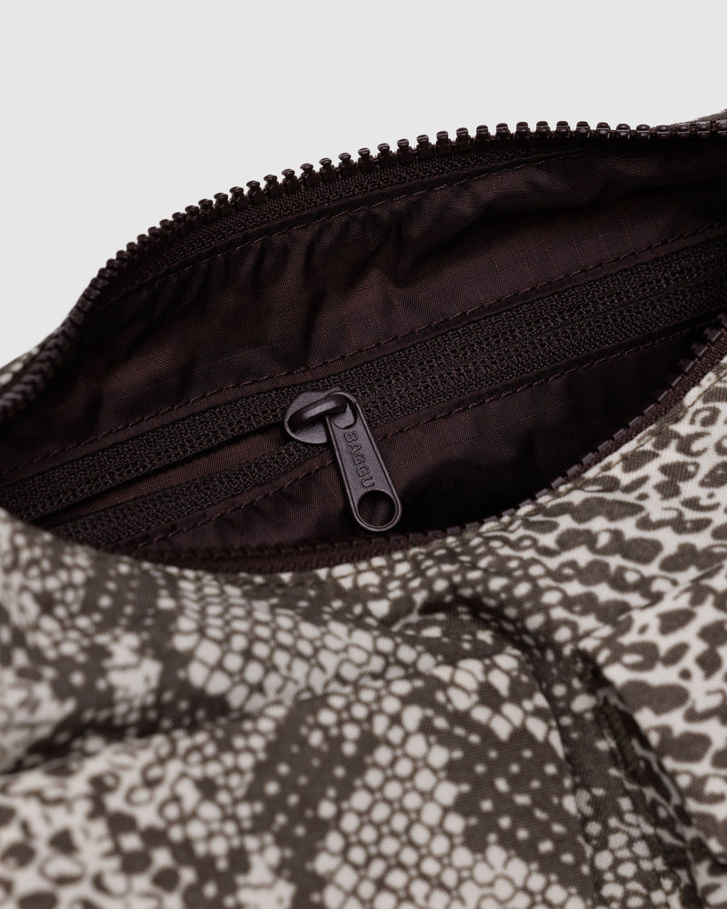 BAGGU Wholesale  Cargo Shoulder Bag - Snakeskin
