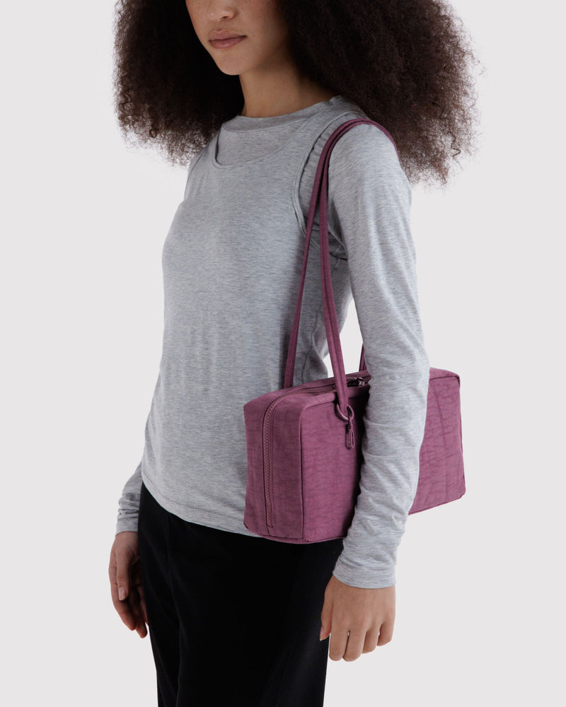 BAGGU Wholesale  Nylon Bowler Bag - Wild Plum