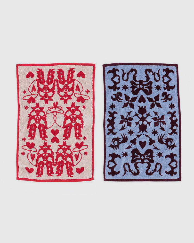 BAGGU Wholesale  Hand Towel Set of 2 - Western