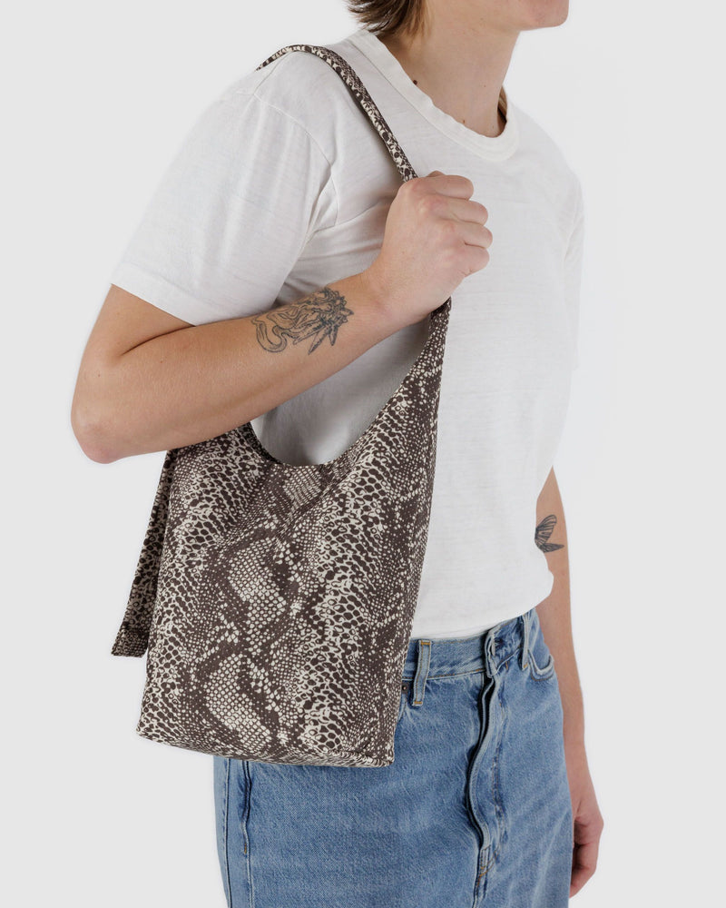 BAGGU Wholesale  Small Nylon Sling - Snakeskin