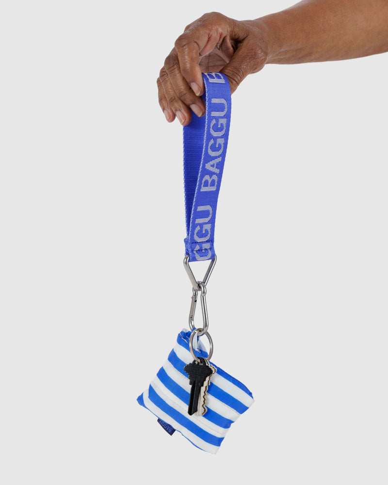 BAGGU Wholesale Shop All Logo Keychain - Royal Blue
