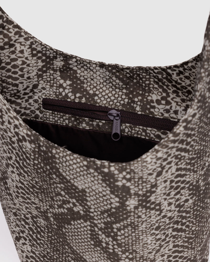 BAGGU Wholesale  Small Nylon Sling - Snakeskin