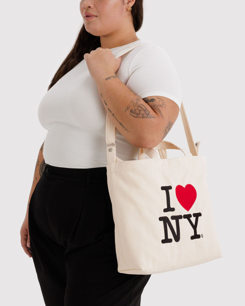 BAGGU Wholesale  Horizontal Zip Duck Bag - I Love NY