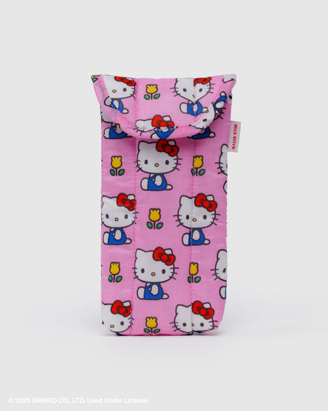 BAGGU Wholesale Cases & Sleeves Puffy Glasses Sleeve - Hello Kitty Pink