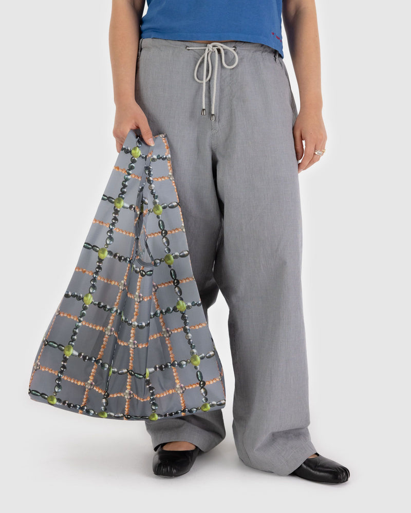 BAGGU Wholesale  Standard Baggu - Beaded Plaid