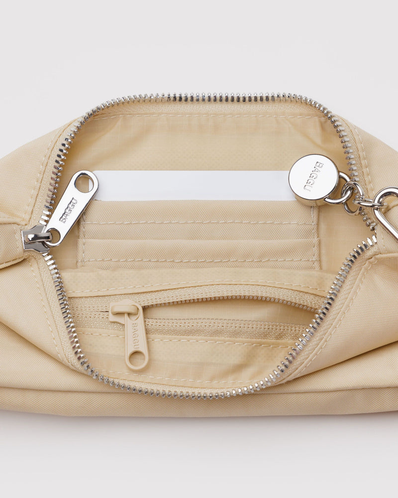 BAGGU Wholesale  Nylon Pochette - Custard