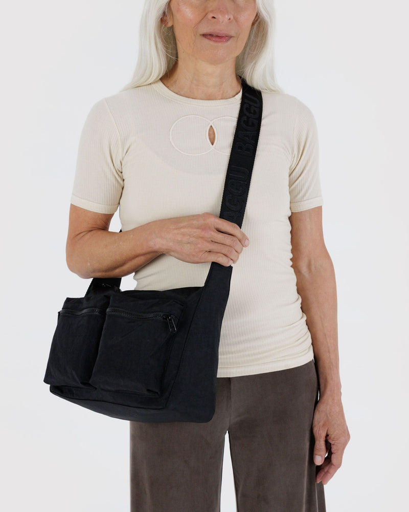 BAGGU Wholesale  Medium Cargo Crossbody - Black