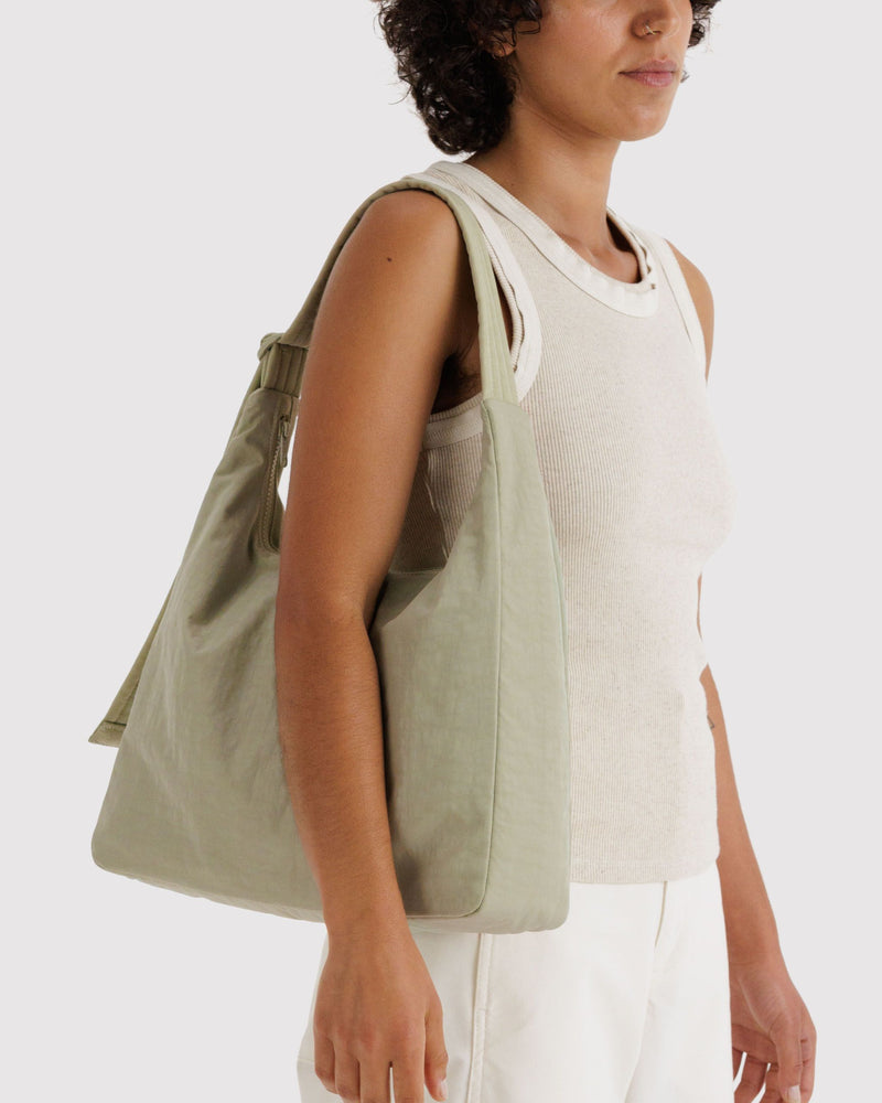 BAGGU Wholesale  Nylon Shoulder Bag - Celadon