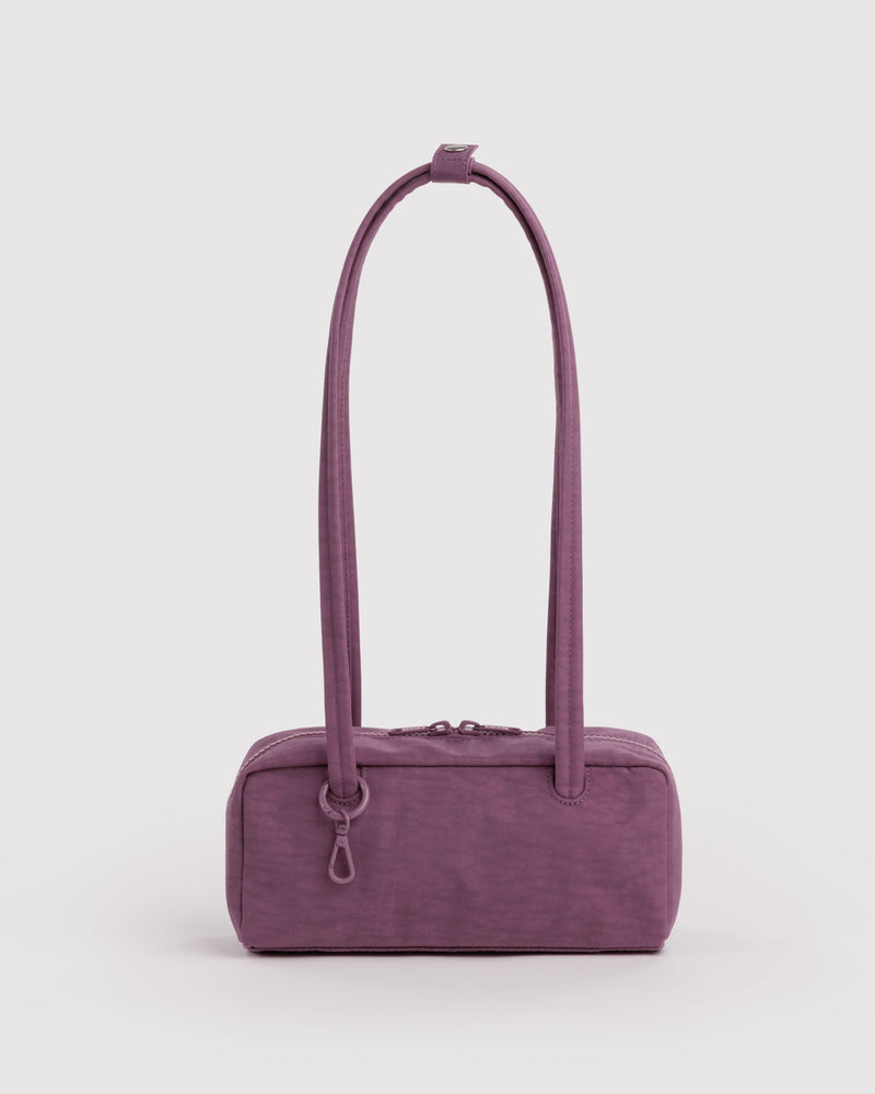BAGGU Wholesale  Small Nylon Bowler Bag - Wild Plum
