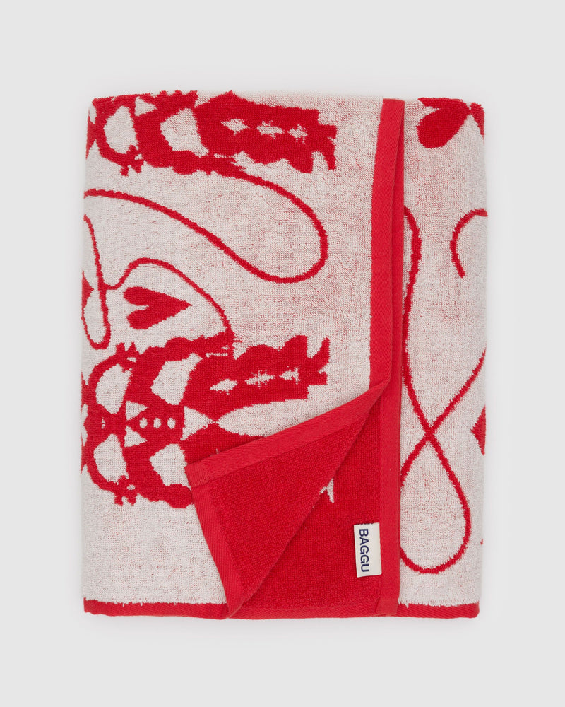 BAGGU Wholesale  Bath Towel - Cowgirl