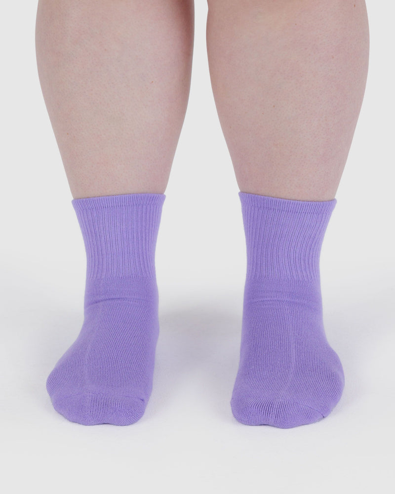 BAGGU Wholesale  Ribbed Sock - Wisteria