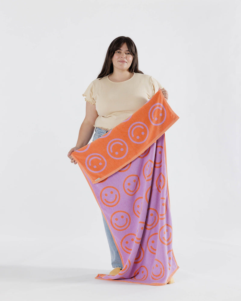 BAGGU Wholesale  Bath Towel - Happy Lilac