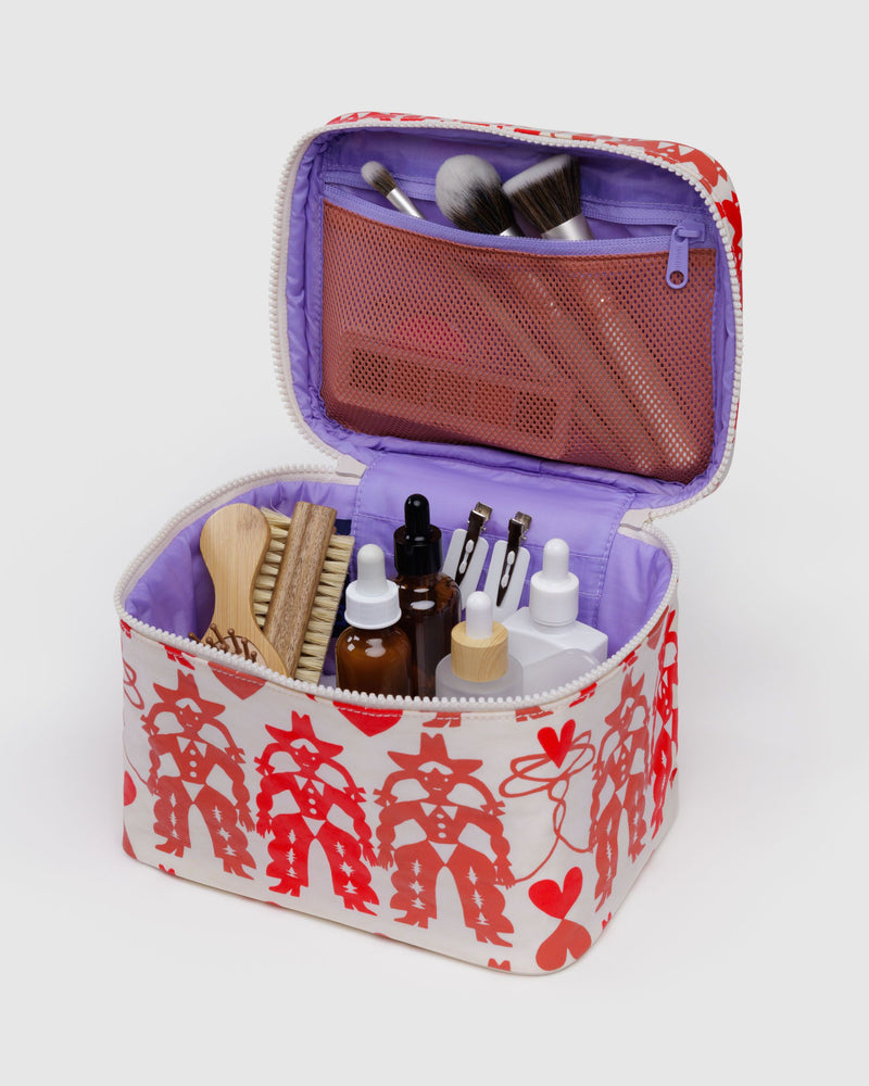 BAGGU Wholesale  Large Cosmetic Case - Cowgirl