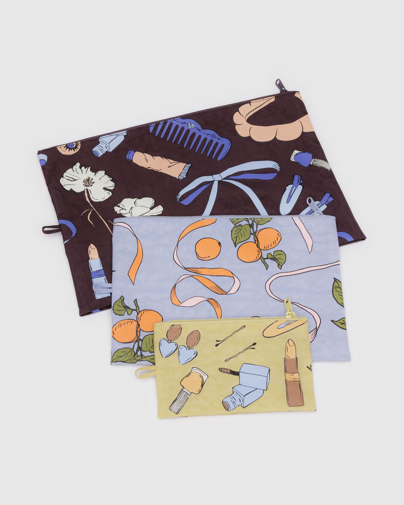 BAGGU Wholesale Pouches Go Pouch Set - Get Ready With Me
