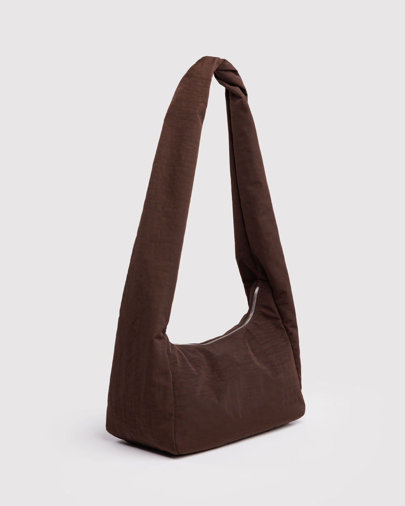 BAGGU Wholesale  Nylon Meringue Bag - Coffee