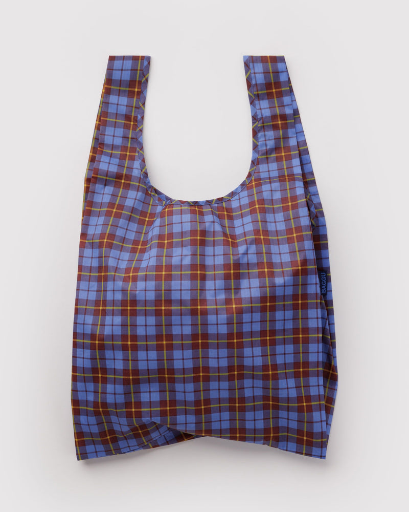 BAGGU Wholesale  Standard Baggu - Blue Tartan