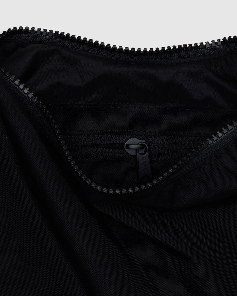 BAGGU Wholesale  Small Nylon Crescent Bag - Black