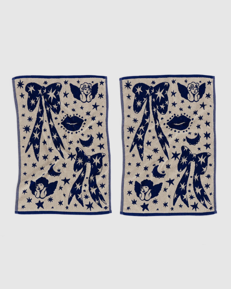 BAGGU Wholesale  Hand Towel Set of 2 - Cherub Bows