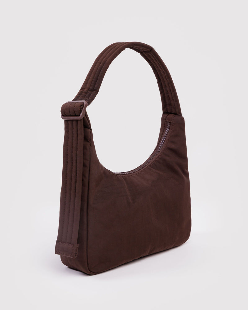 BAGGU Wholesale  Mini Nylon Shoulder Bag - Coffee