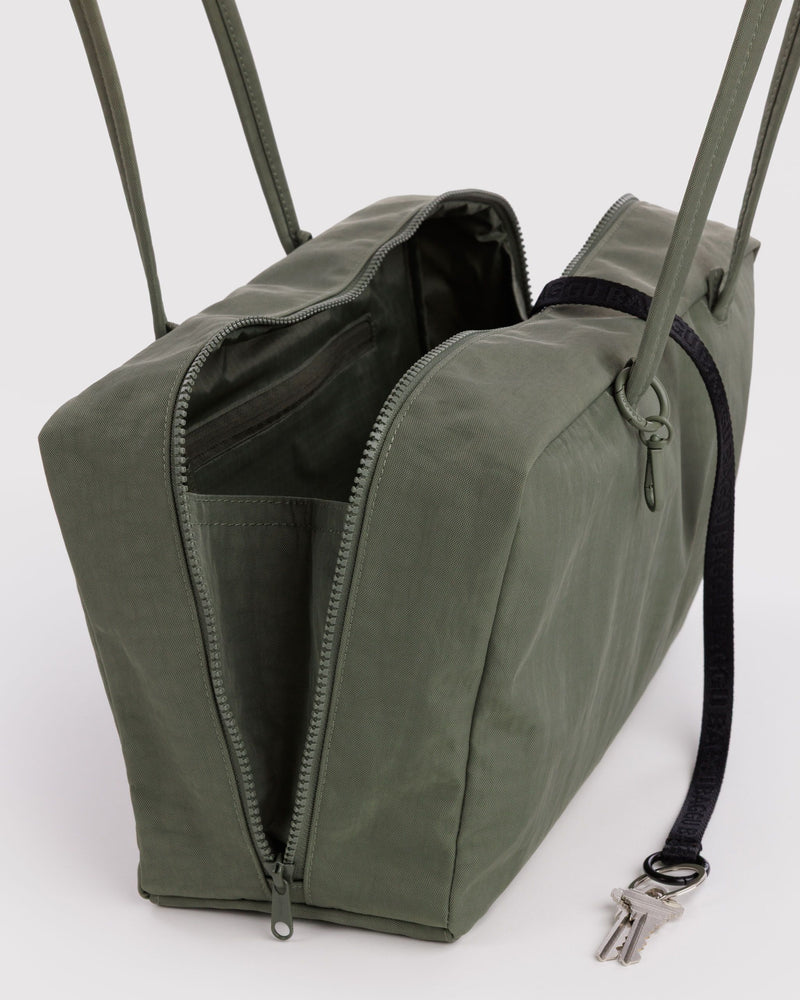 BAGGU Wholesale  Medium Nylon Bowler Bag - Caper