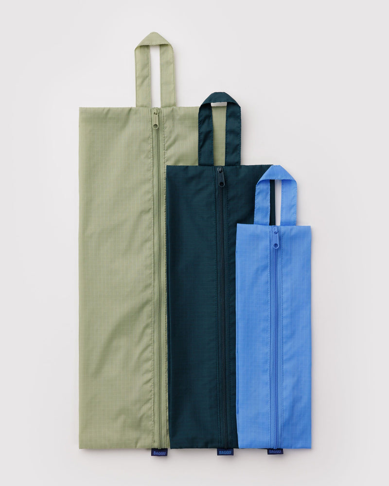 BAGGU Wholesale Shop All 3D Zip Set - Lagoon Mix