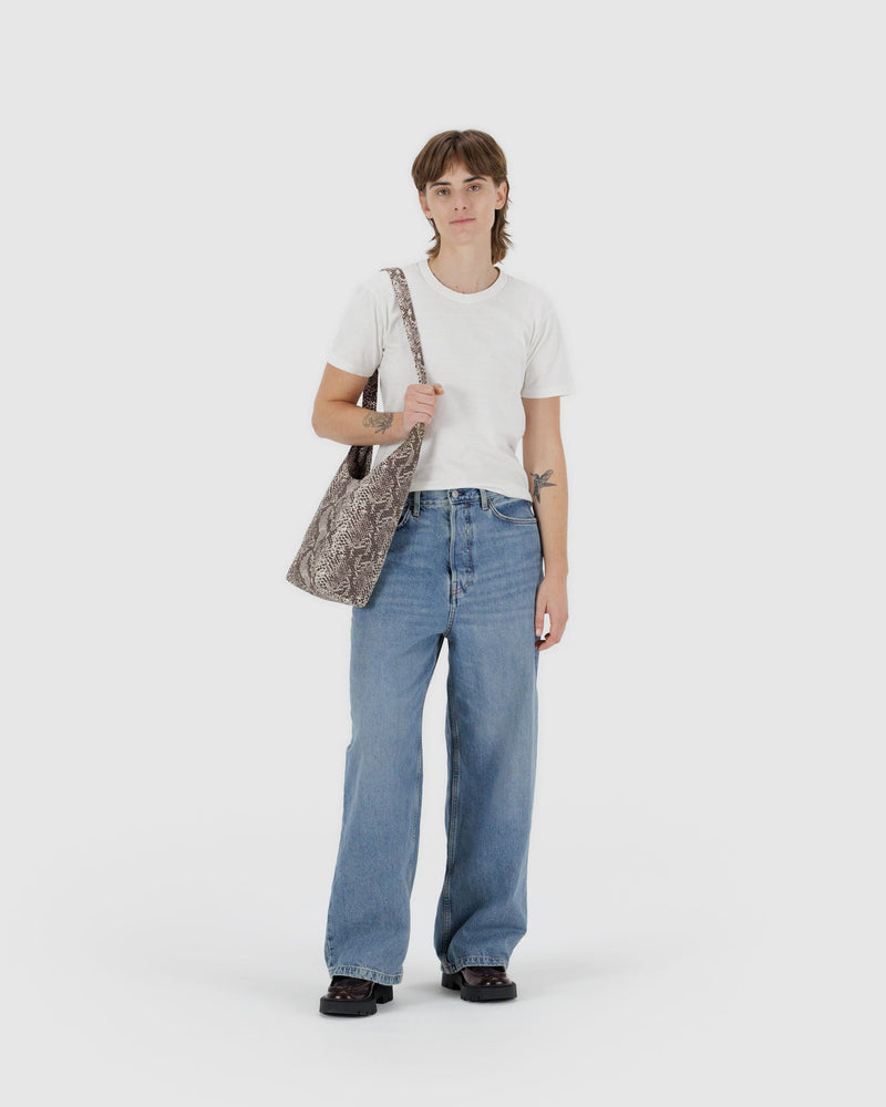 BAGGU Wholesale  Small Nylon Sling - Snakeskin