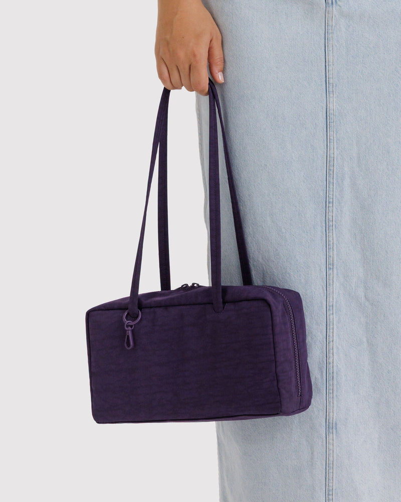 BAGGU Wholesale  Nylon Bowler Bag - Fig