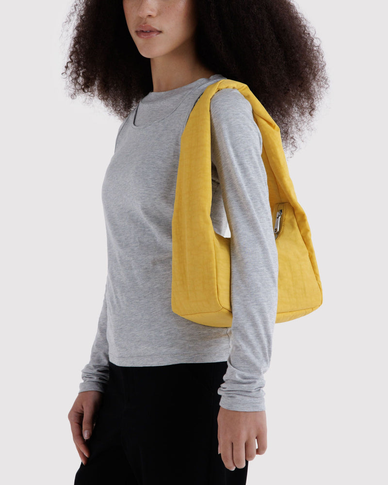 BAGGU Wholesale  Small Nylon Meringue Bag - Sunflower