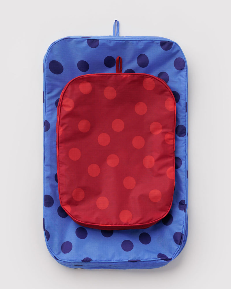 BAGGU Wholesale  Large Packing Cube Set - Polka Dot Mix