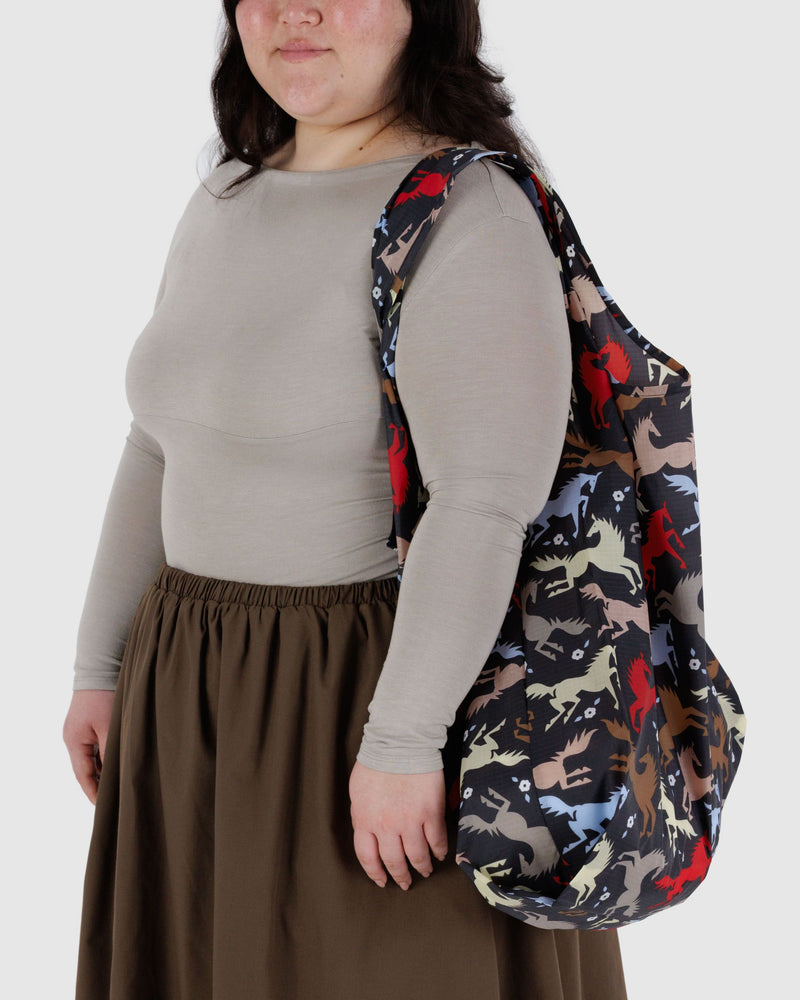 BAGGU Wholesale Reusable Bags Big Baggu - Horse Cut-Outs