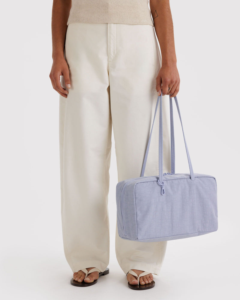 BAGGU Wholesale  Medium Nylon Bowler Bag - Mist